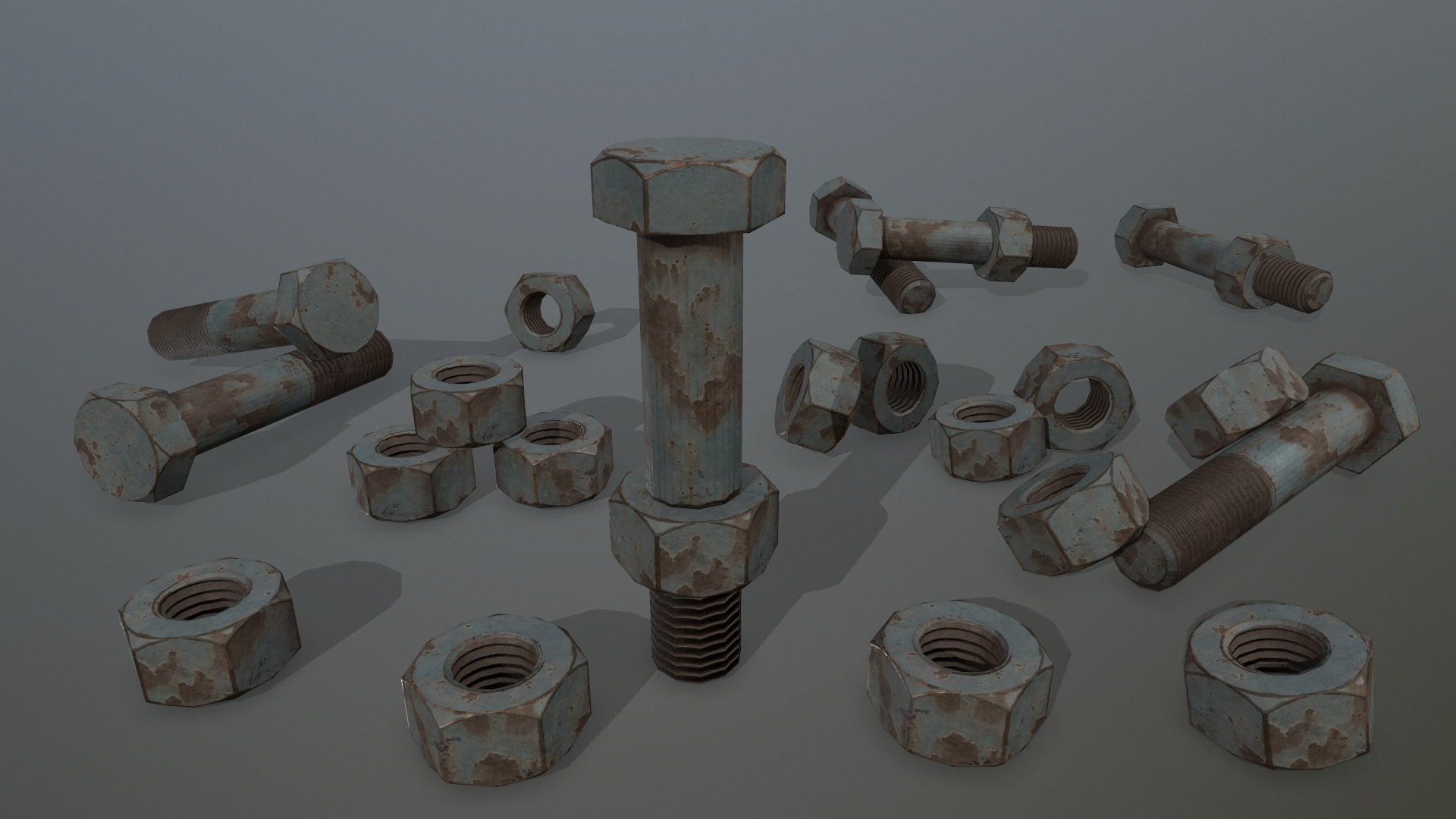 Bolts 3D Model - TurboSquid 1541790