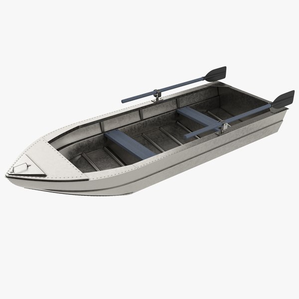 3d rowboat
