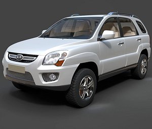 Kia Sportage JEKM - Hyper-Detailed Urban Crossover Asset