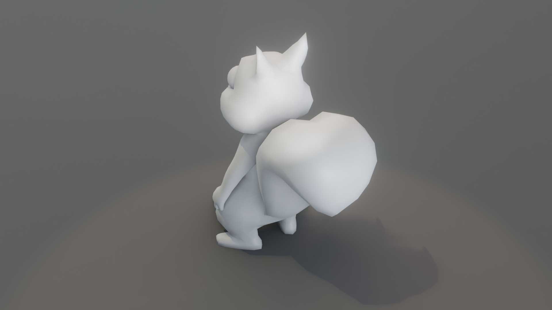 Cartoon Squirrel Animated and Rigged Base Mesh 3D - TurboSquid 2083723