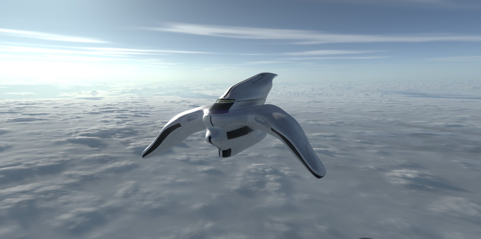 Bomber Spaceship 3D Model - TurboSquid 2240132