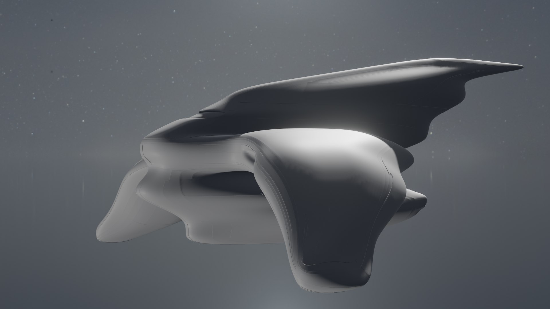 Bomber Spaceship 3D Model - TurboSquid 2240132