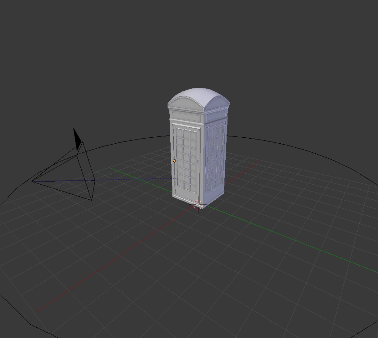3D Telephone Box Phone Model - TurboSquid 1395235