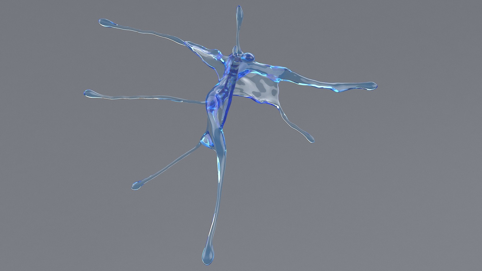 Abstract Liquid Splash 7 07 model - TurboSquid 1720235