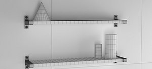 3D nordsk stephan 36 shelve model