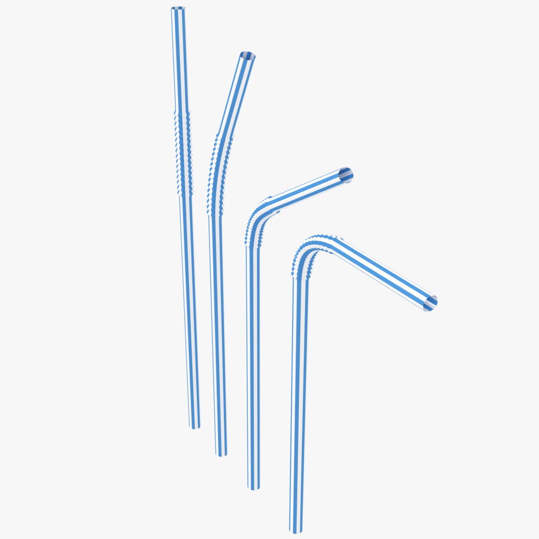 3D plastic drinking straws model https://p.turbosquid.com/ts-thumb/8M/HdWdn3/Ip7RlEgM/07/png/1563675744/1920x1080/fit_q87/80a7608bf880e84d7e3b399aa9da0b07939948df/07.jpg