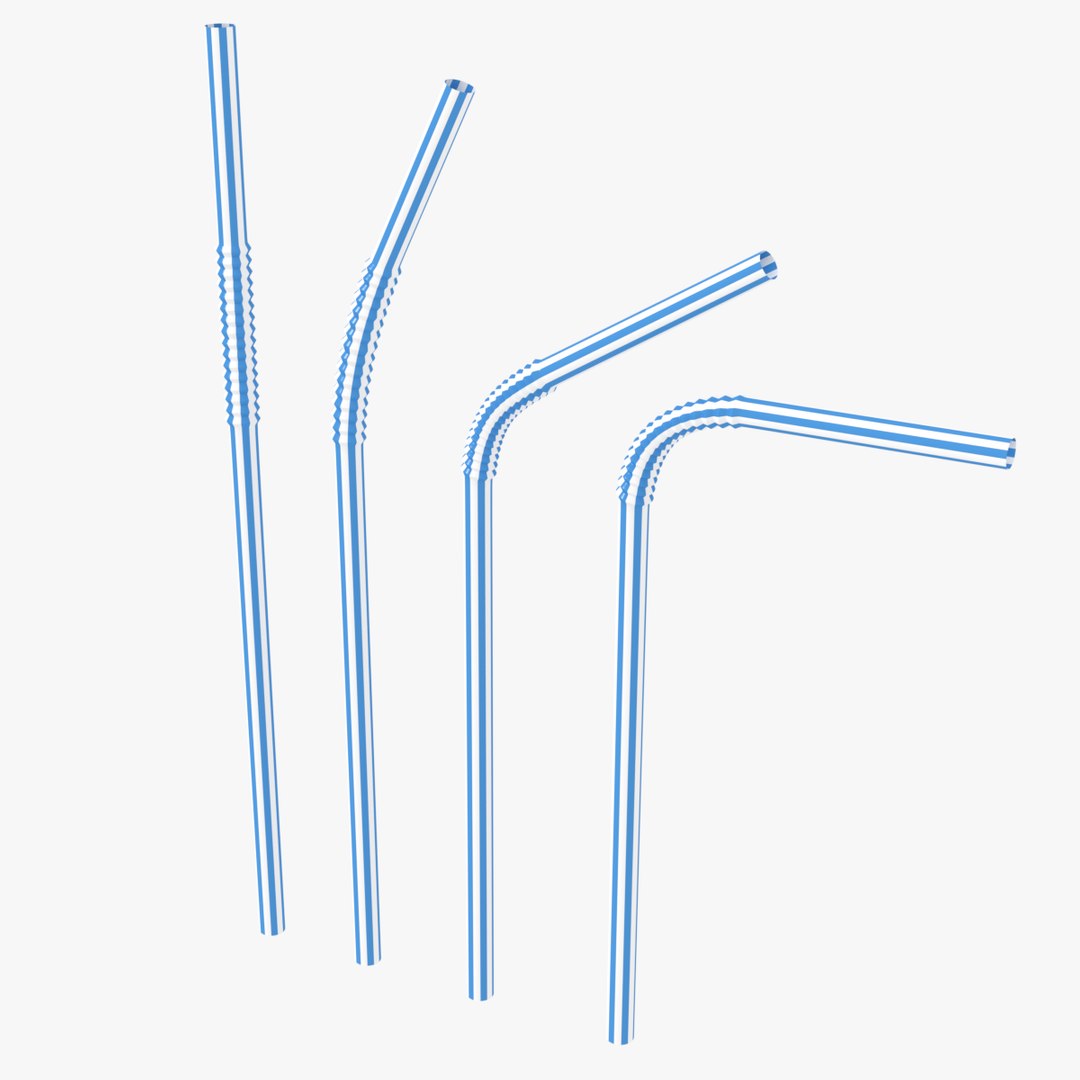 3D plastic drinking straws model https://p.turbosquid.com/ts-thumb/8M/HdWdn3/UY3DHOX6/05/png/1563675744/1920x1080/fit_q87/1e548c368ea3be41a872220998e8c70b083afd15/05.jpg