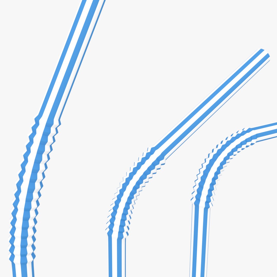 3D plastic drinking straws model https://p.turbosquid.com/ts-thumb/8M/HdWdn3/uf4b81dr/17/png/1563675744/1920x1080/fit_q87/7aa9f62f9a712b6cef00ca927ca365101123c895/17.jpg