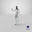 Tesla Bot Pointing Pose