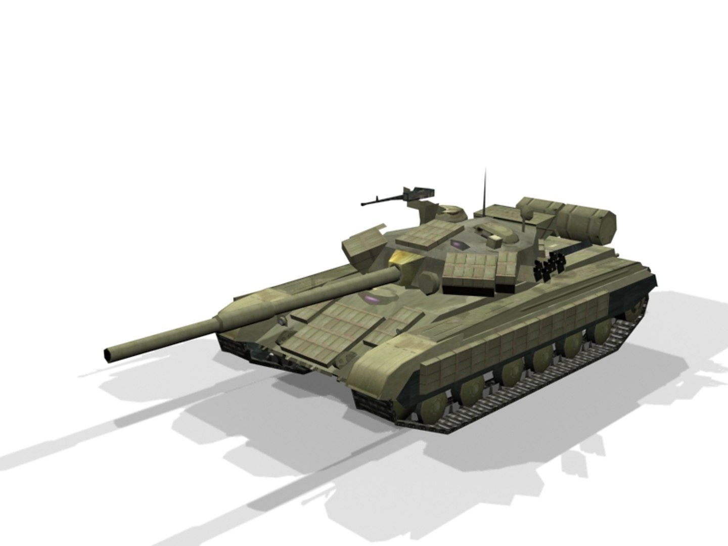 Russian Tank 3d Model