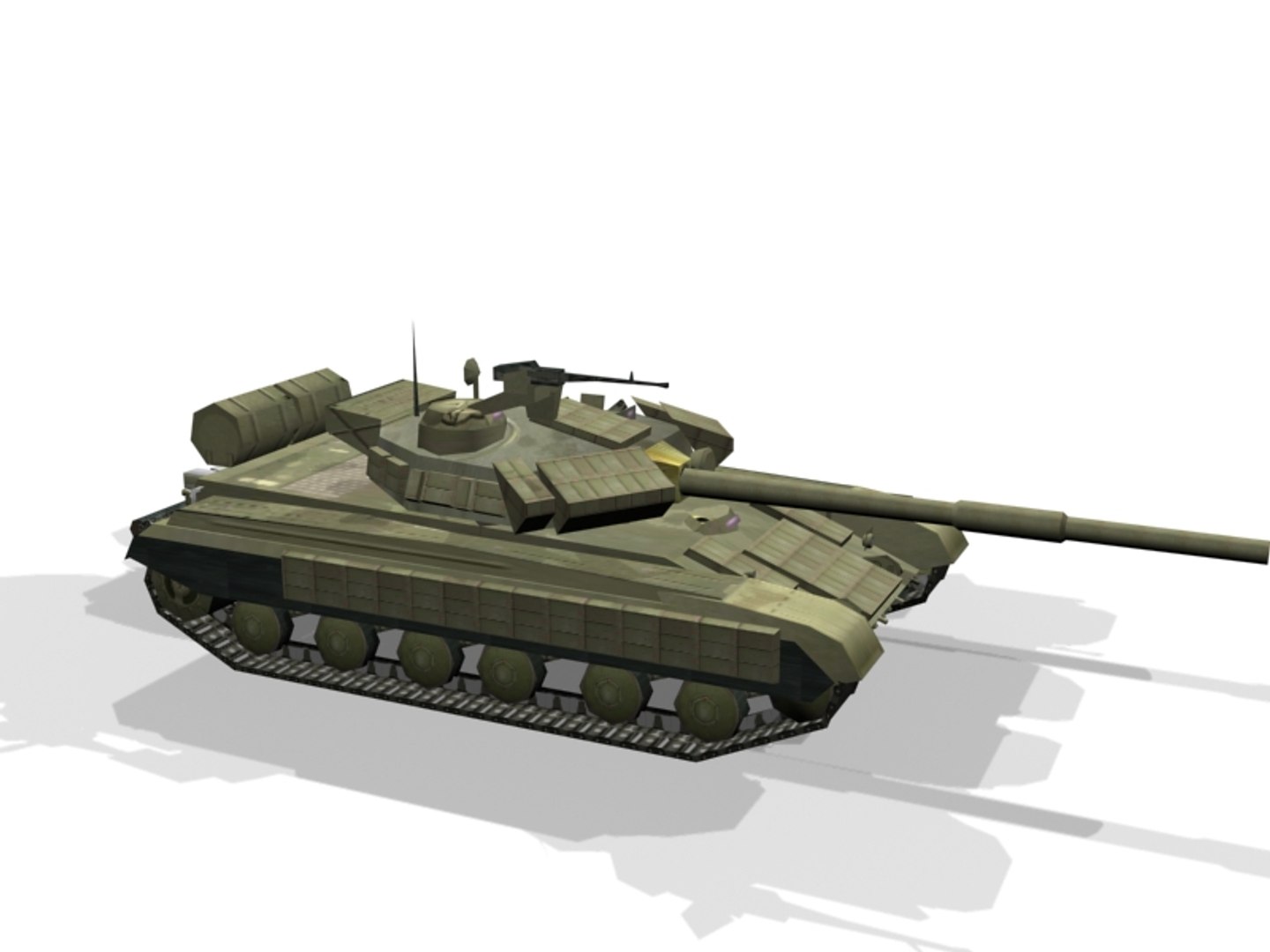 Russian Tank 3d Model