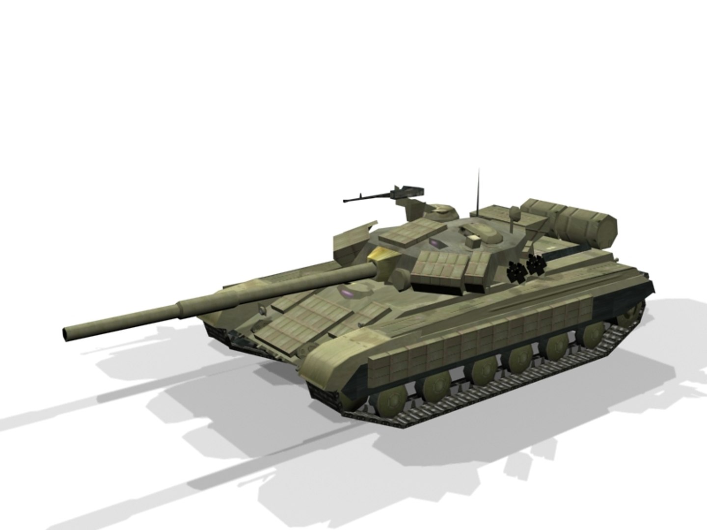 Russian Tank 3d Model