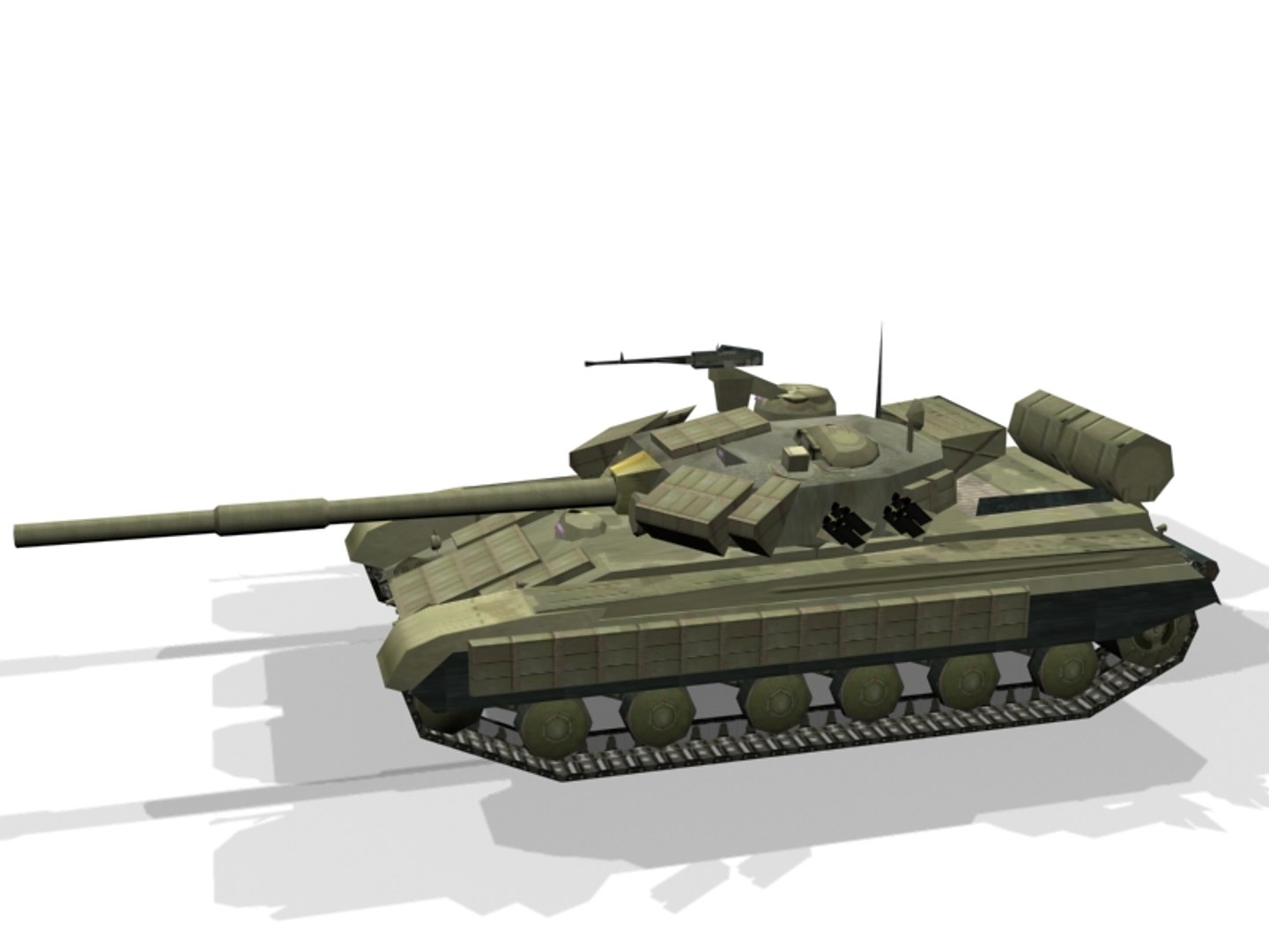 Russian Tank 3d Model