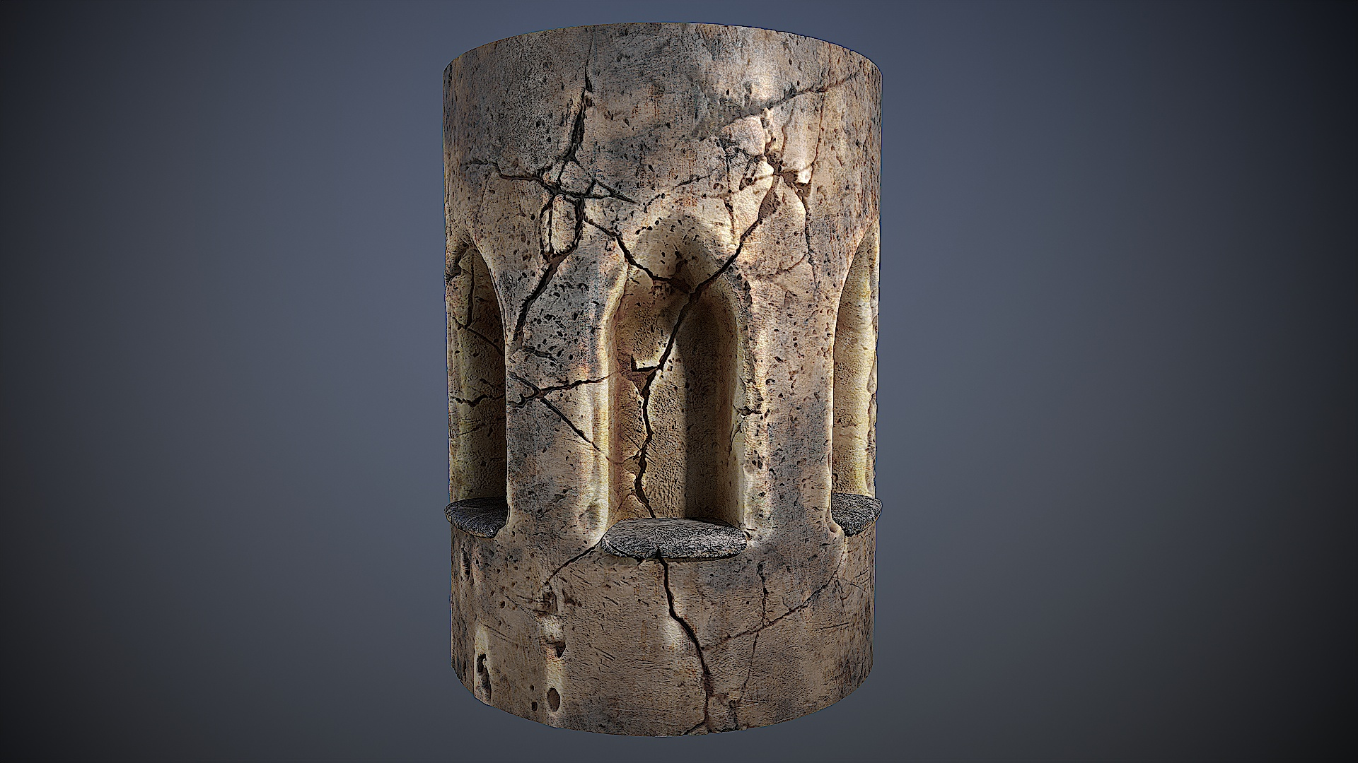 3D model Old Round Alcove Niche Recess Chamber https://p.turbosquid.com/ts-thumb/8M/R9UiJP/SI/turn01/jpg/1618008643/1920x1080/turn_fit_q99/11267ead557b248e52258162a1b620a6fcedfb8c/turn01-1.jpg