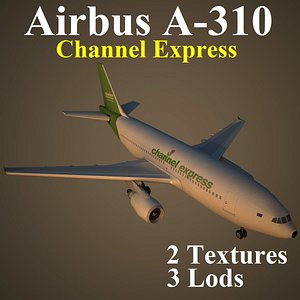 airbus exs 3d max
