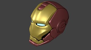 3d model of helmet
