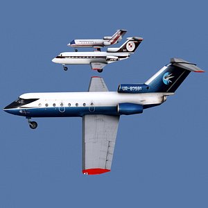 Yakovlev Yak-40 - 3 Liveries