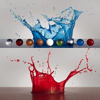 Animated Liquid Collection 9 Crown Splashes 3ds Max And Blender