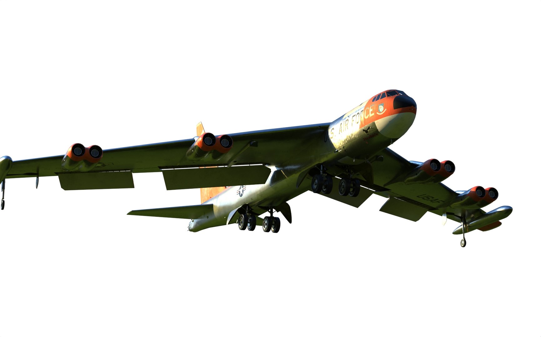 3D B-52 Stratofortress - TurboSquid 1871336