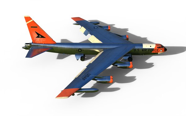 B-52 스트라토포트리스 3D 모델 - TurboSquid 1871336