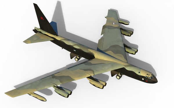 B-52 스트라토포트리스 3D 모델 - TurboSquid 1871336