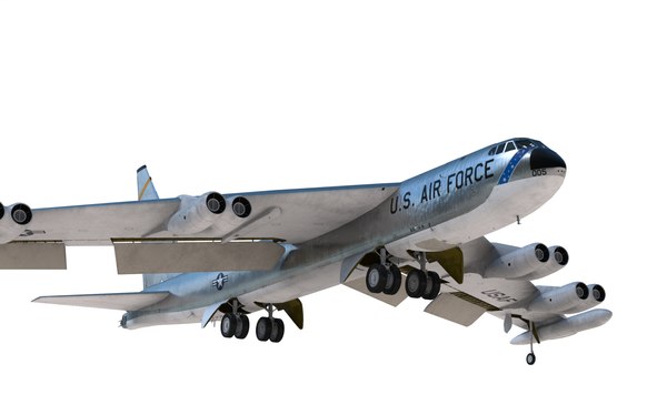 B-52ストラトフォートレス3Dモデル　TurboSquid　1871336