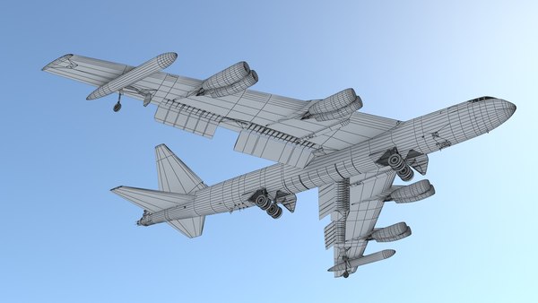 Modelo 3d B-52 Stratofortress - TurboSquid 1871336