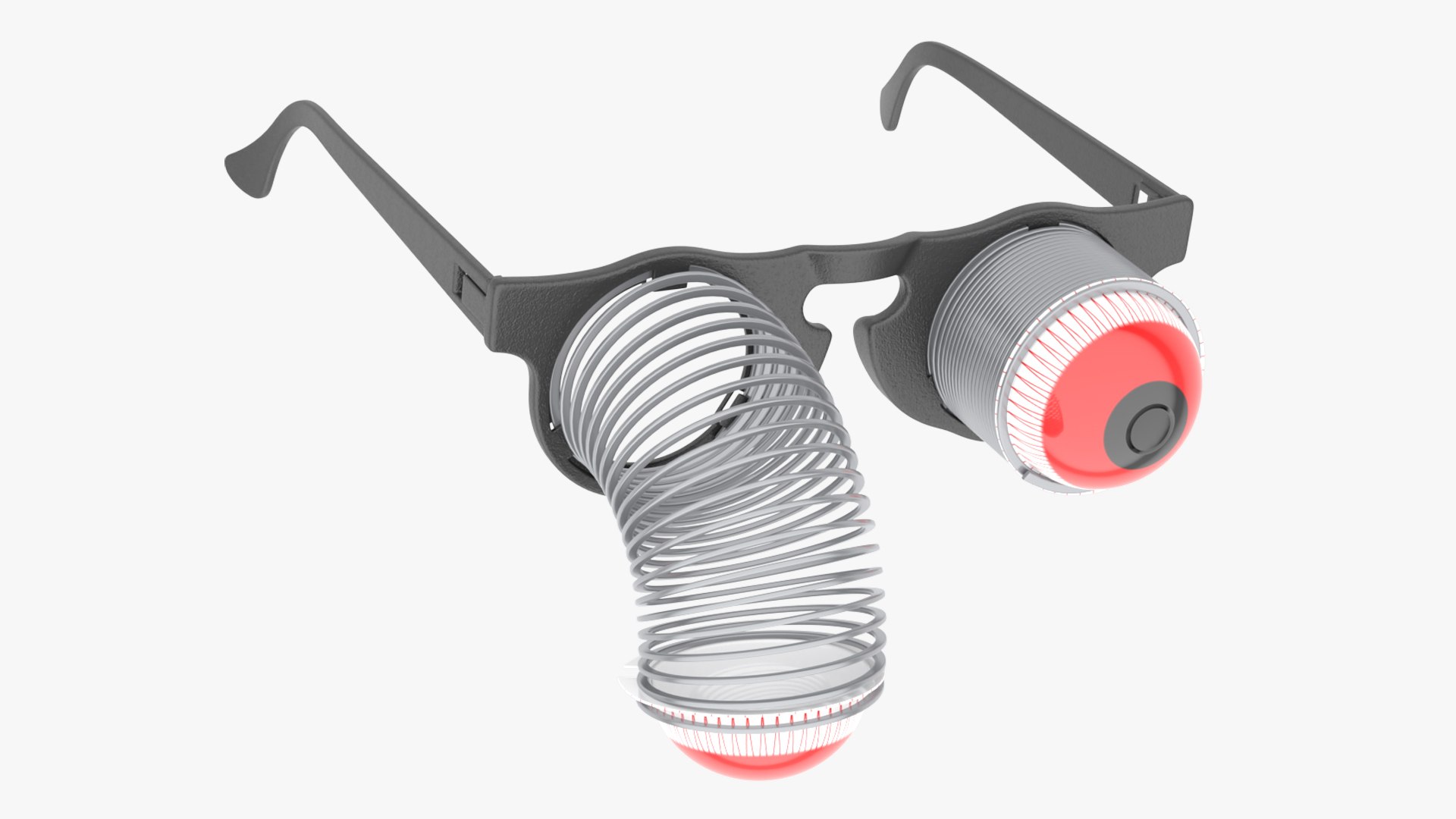 Springy Pop Eye Glasses 3D Model - TurboSquid 1702614