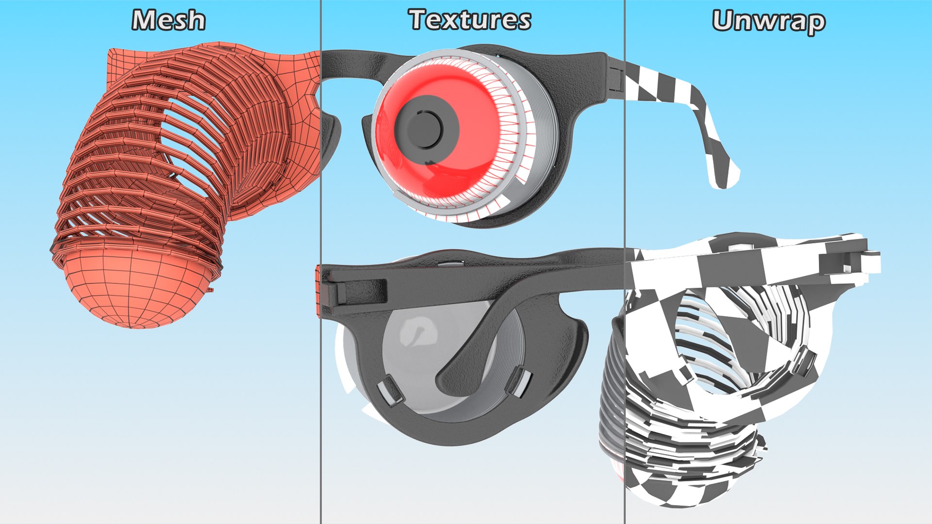 springy pop eye glasses 3D model https://p.turbosquid.com/ts-thumb/8M/Z2bfFn/rU/springypopouteyeglassesvray3dmodel013/jpg/1615315172/1920x1080/fit_q87/4a068810c22e4f7701879b779113dff09579ac3a/springypopouteyeglassesvray3dmodel013.jpg