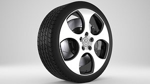 golf gti rim 3D