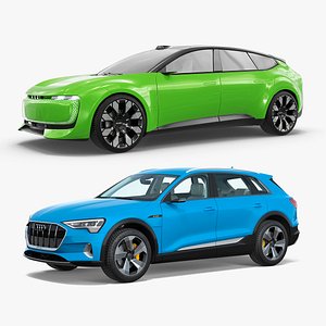 3D model Audi Electric SUV Collection