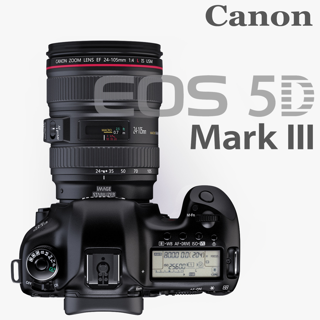 3d canon eos 5d mark iii