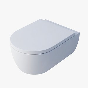 3d model toilet villeroy boch avento