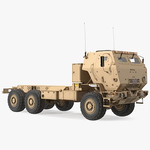 Medium Tactical Vehicle FMTV 5 Ton 6x6 Truck Chassis 3D model