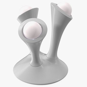3D Boon Glo Night Light with Removable Glowing Balls White