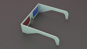 3D stereoscopic glass lens