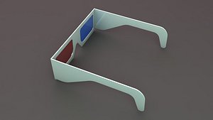 3d stereoscopic glass lens