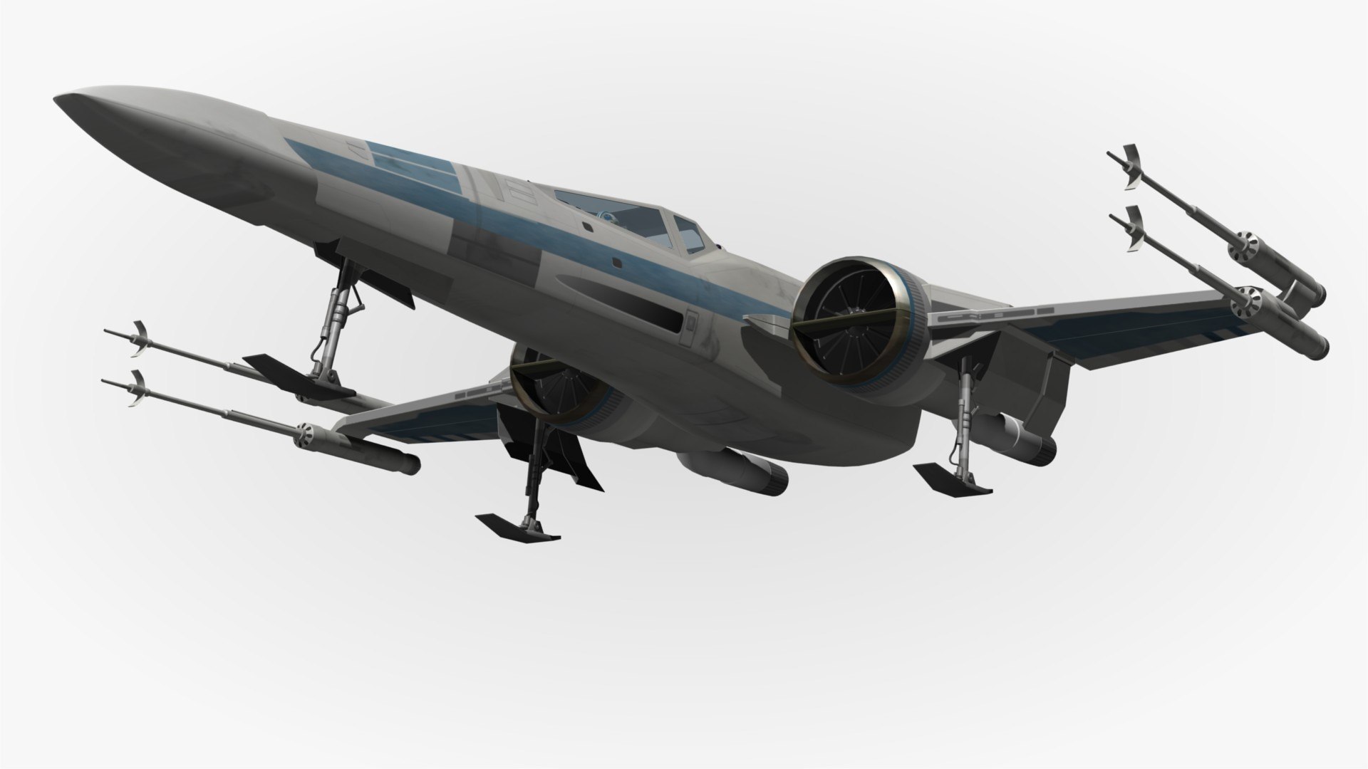 3d model star episode vii