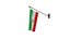 Wall Flag Iran T2