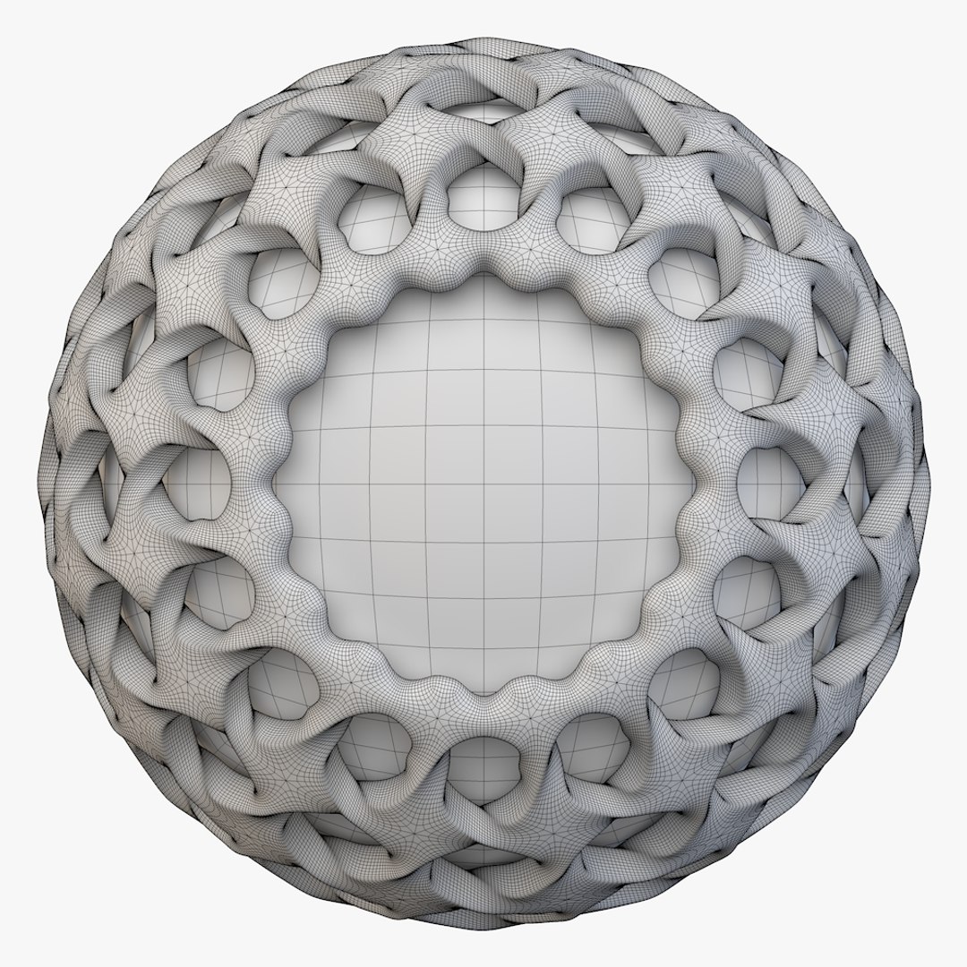 3D Abstract Ball Model - TurboSquid 1766077