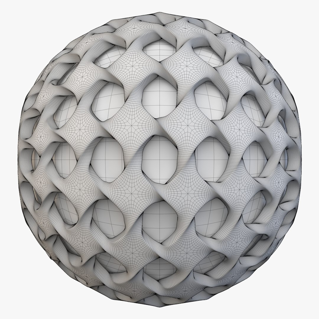3D Abstract Ball Model - TurboSquid 1766077