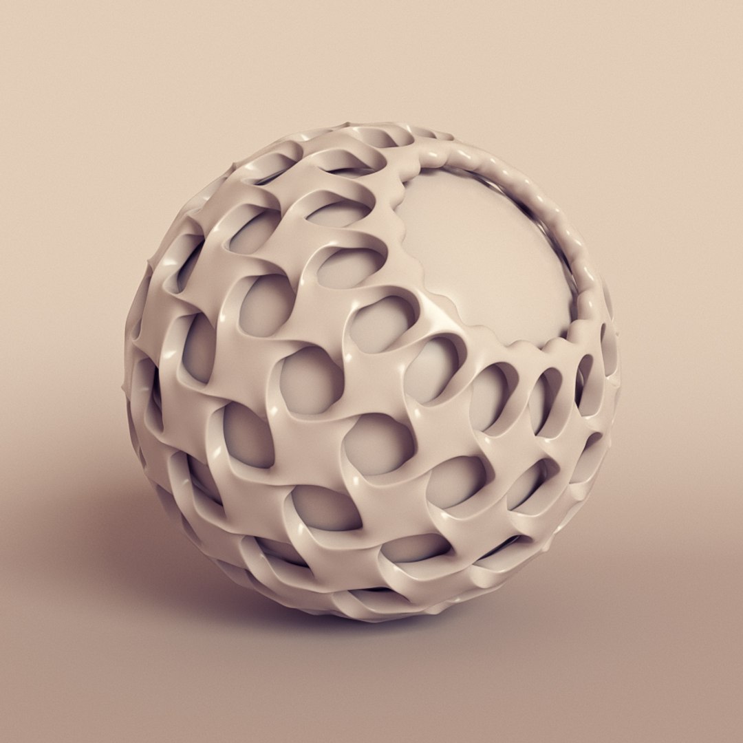 3D Abstract Ball Model - TurboSquid 1766077