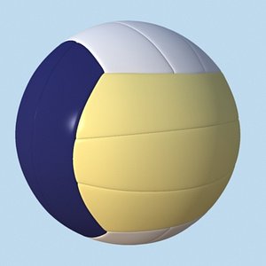 3d model of volleyball volley ball
