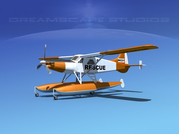 3d model dehavilland beaver turboprop