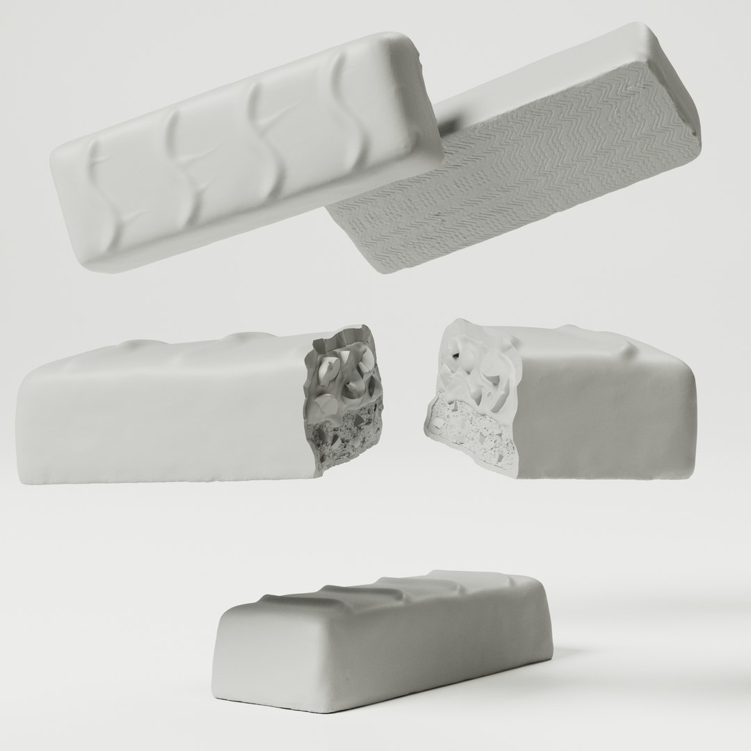 3D Snickers - Chocolate Bar - TurboSquid 1873592