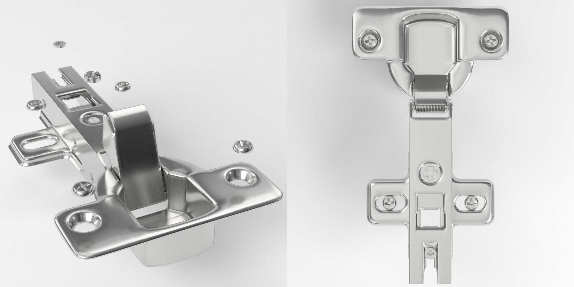 3D Cabinet Hinge - TurboSquid 2078972