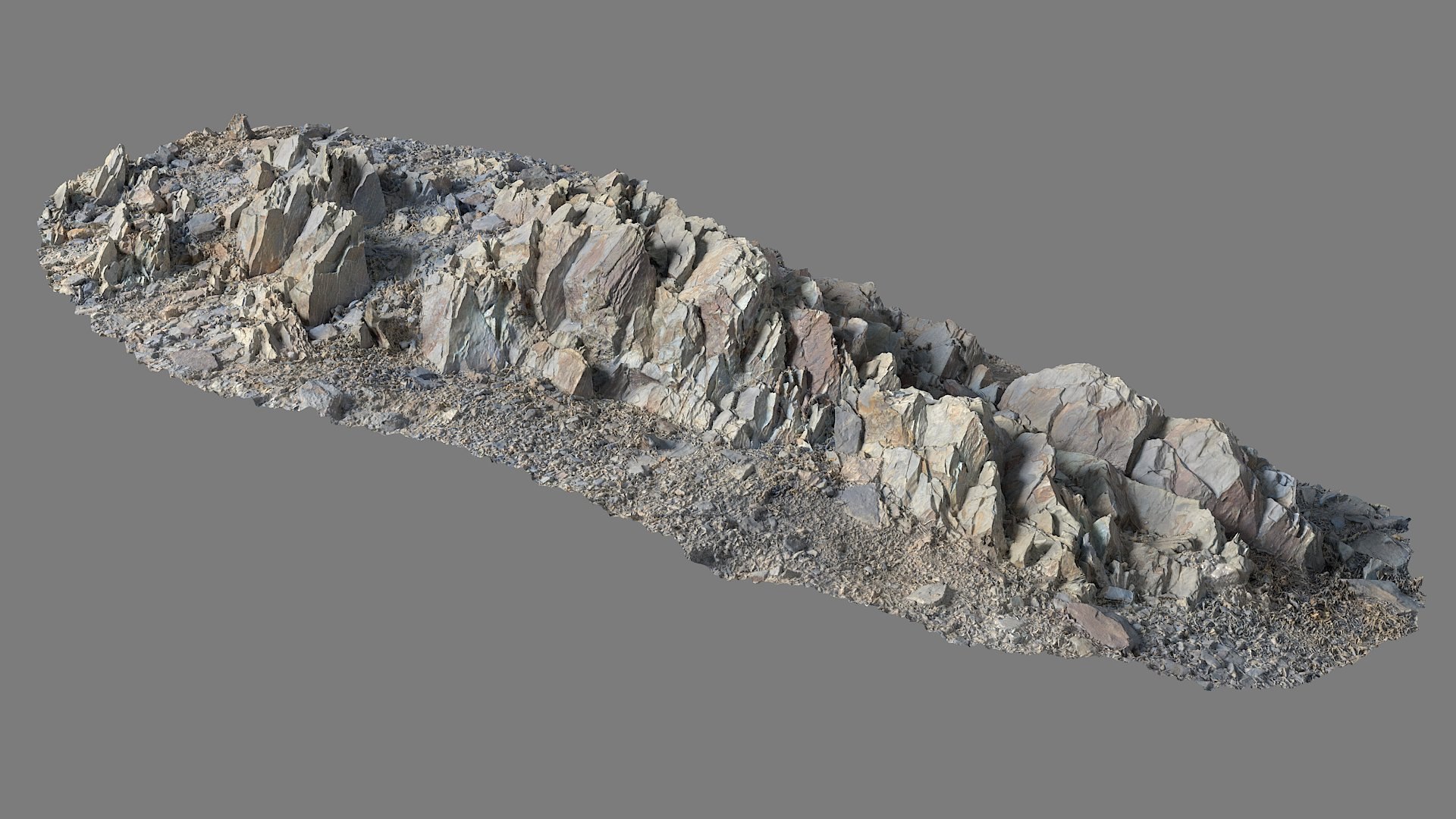 Assembly Ground Rock 19 3D - TurboSquid 2003738