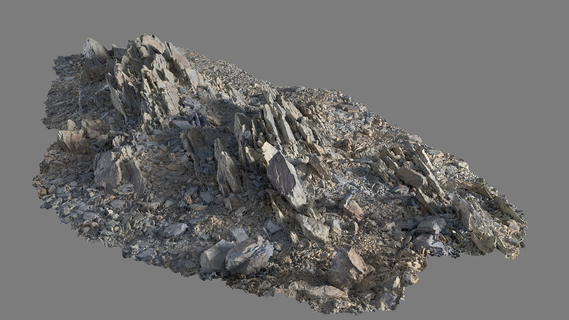 Assembly Ground Rock 19 3D - TurboSquid 2003738