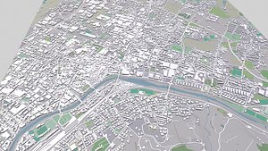 Cityscape Prato Florence Italy