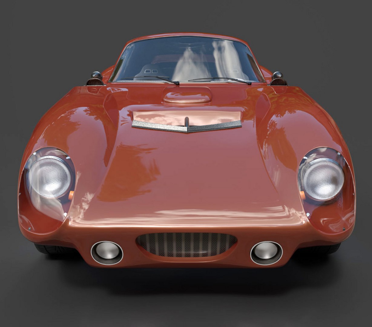 3D Shelby Daytona Cobra Coupe Racing Legend - High-Poly 3D Model ...